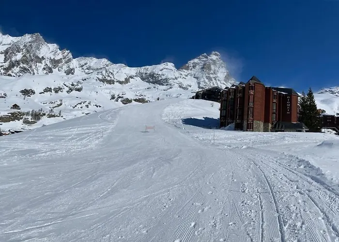 The Nest Alpine Loft Ski-in Ski-out * 布勒伊-切尔维尼亚