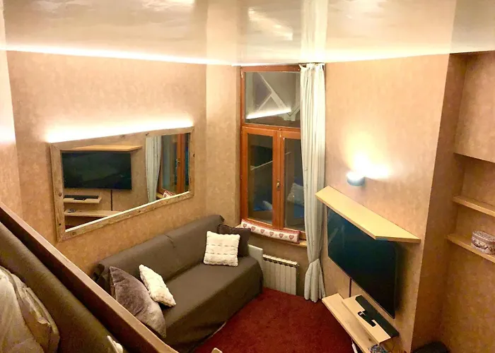 Appartement The Nest Alpine Loft Ski-in Ski-out *